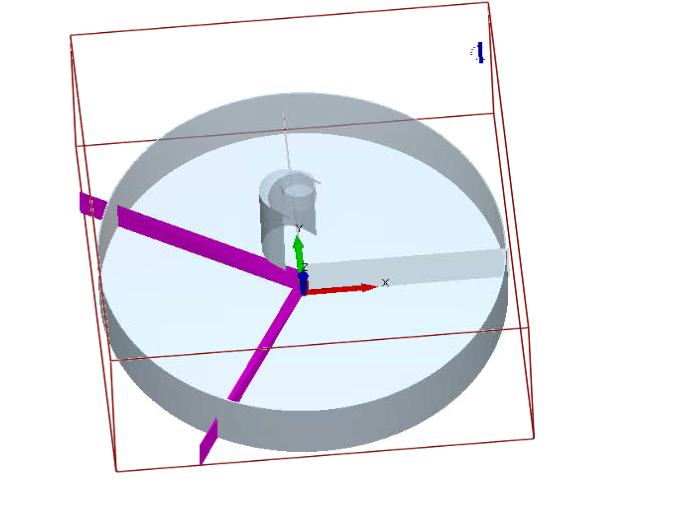 Why my periodic boundary is not aligned with rotational motion axis? - EDEM  - Altair Products - Altair Community